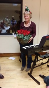 Presentation to Penny, our accompanist